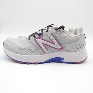 New Balance 410v8 Trail Running Shoes Silver Purple WT410LR8 Womens 11 NEW